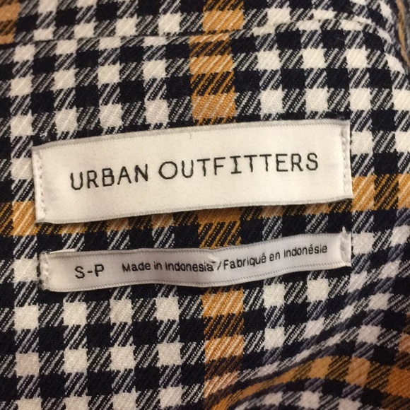 Urban Outfitters Checkered Duster Coat - Picture 5 of 5